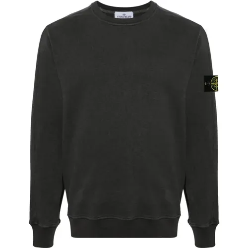 Men's Clothing Sweatshirts Grey Ss24 , male, Sizes: 2XL - Stone Island - Modalova