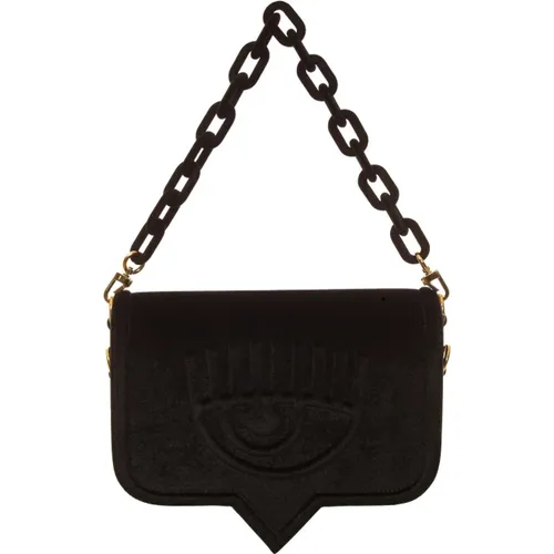 Schwarze Taschen von Chiara Ferragni , Damen, Größe: ONE Size - Chiara Ferragni Collection - Modalova