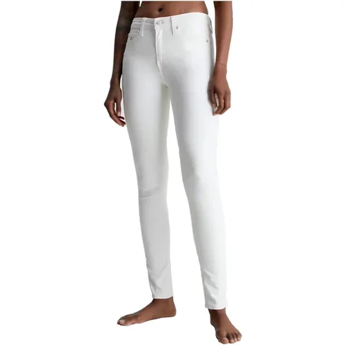 Mid Rise Skinny Pants - Upgrade Your Wardrobe , female, Sizes: W25 L32, W29 L32, W26 L32, W27 L32 - Calvin Klein - Modalova