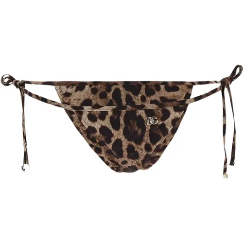 Leopard Bikini aus Polyamid - Dolce & Gabbana - Modalova