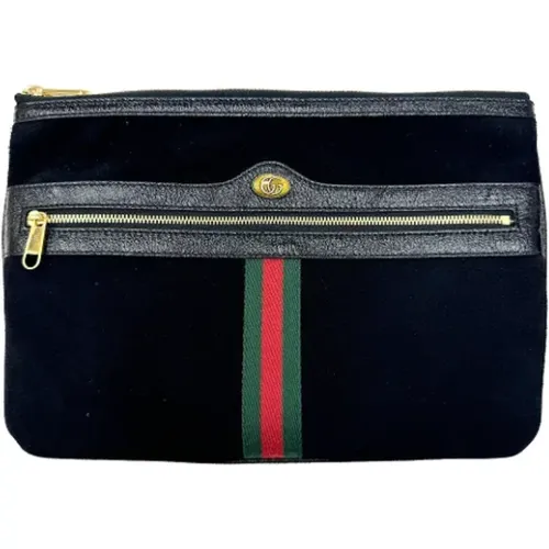 Pre-owned Suede gucci-bags , female, Sizes: ONE SIZE - Gucci Vintage - Modalova