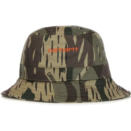 Camo Bucket Hat mit Logo - Carhartt WIP - Modalova