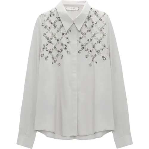 Sparkling Poplin Blouse , female, Sizes: M, L, XL - dorothee schumacher - Modalova