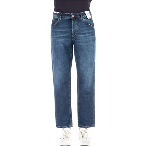 Moderne entspannte Passform Denim Jeans - PT Torino - Modalova