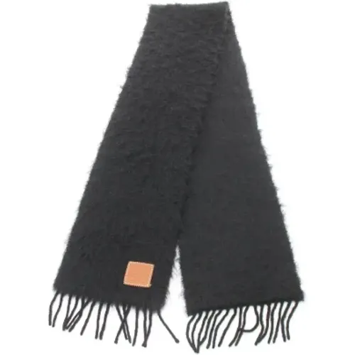 Pre-owned Wool scarves , female, Sizes: ONE SIZE - Loewe Pre-owned - Modalova