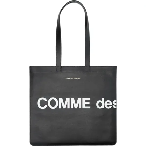 Logo Tote Bag Handbag , male, Sizes: ONE SIZE - Comme des Garçons - Modalova