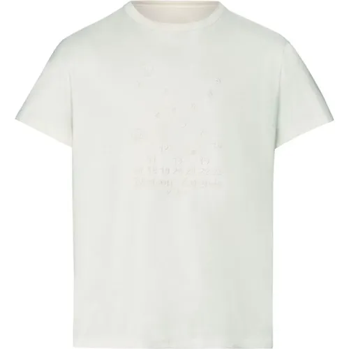 Cotton Crew Neck T-Shirt , male, Sizes: L - Maison Margiela - Modalova