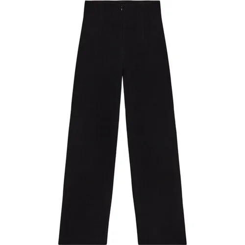 Grow, linen and viscose pants , female, Sizes: XL, S, 2XL, M - Cortana - Modalova