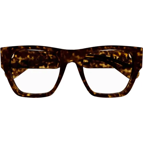 Braun/Havanna Optische Brille,Blaue Optische Brille für den Alltag - Chloé - Modalova