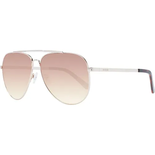 Roségold Aviator Sonnenbrille - Guess - Modalova