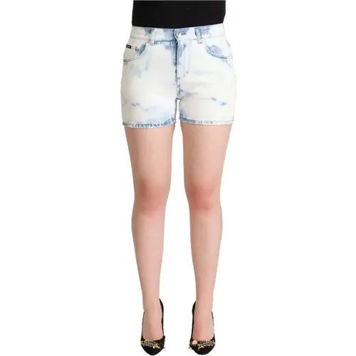 Denim Shorts , Damen, Größe: XS - Dolce & Gabbana - Modalova