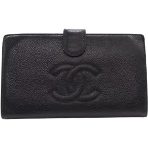 Pre-owned Leather wallets , female, Sizes: ONE SIZE - Chanel Vintage - Modalova