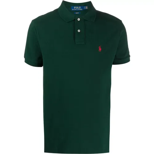 Forest Cotton Polo Shirt , male, Sizes: S - Polo Ralph Lauren - Modalova