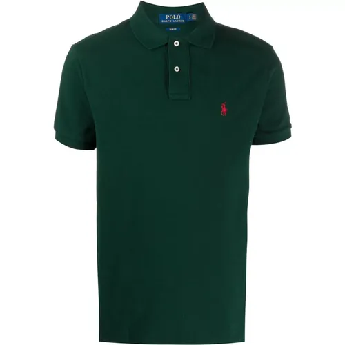 Forest Cotton Polo Shirt , male, Sizes: XL, 2XL, S, M - Polo Ralph Lauren - Modalova