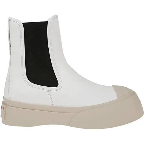 Women's Shoes Ankle Boots Ss24 , female, Sizes: 3 UK, 4 UK, 5 UK, 7 UK, 6 UK - Marni - Modalova