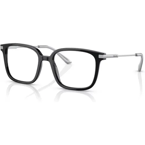 Pr04Zv Glasses , male, Sizes: 52 MM - Prada - Modalova