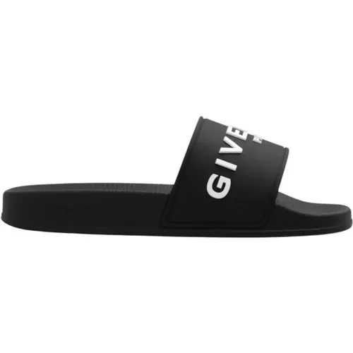 Slides mit Logo , Damen, Größe: 39 EU - Givenchy - Modalova