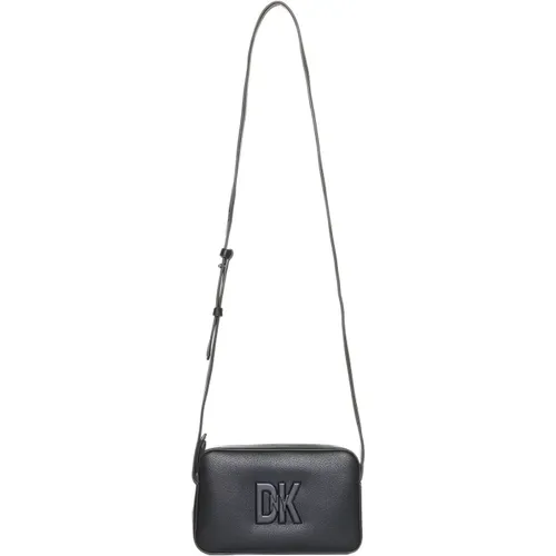 Leather Crossbody Bag , female, Sizes: ONE SIZE - DKNY - Modalova