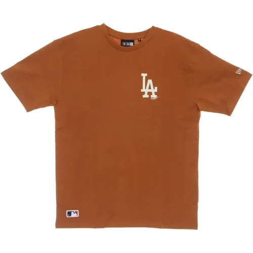 MLB Big Logo Tee Losdod Toffee , Herren, Größe: XL - new era - Modalova