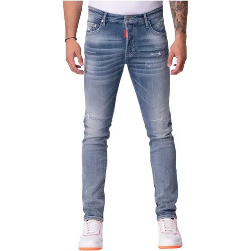 Roter Code Zwei Cut Jeans , Herren, Größe: W29 - My Brand - Modalova