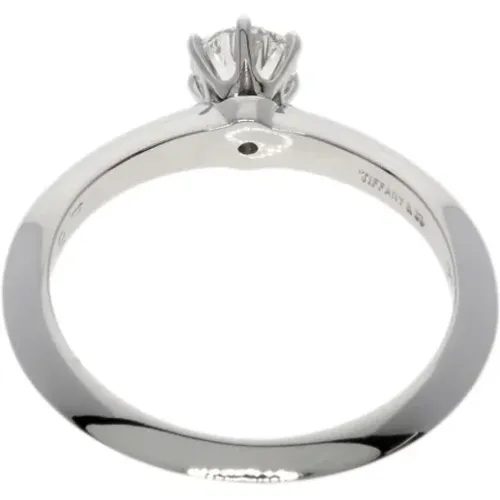 Pre-owned Platinum rings , female, Sizes: ONE SIZE - Tiffany & Co. Pre-owned - Modalova