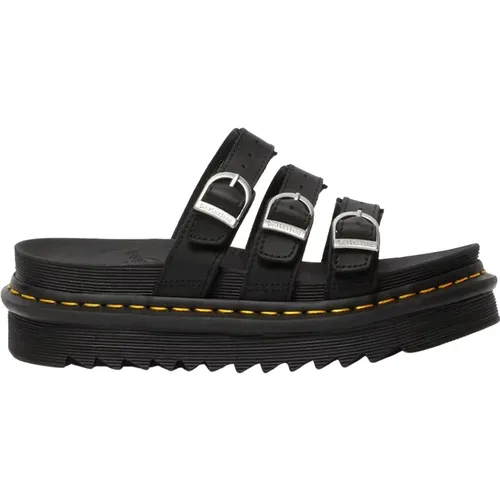 Blaire Slide Sandals , female, Sizes: 4 UK, 5 UK, 7 UK, 6 UK, 3 UK - Dr. Martens - Modalova