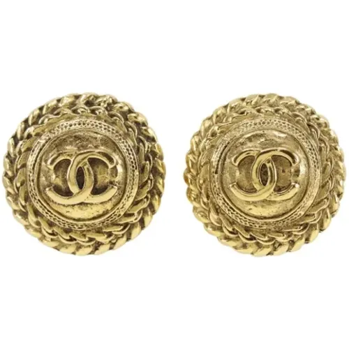 Pre-owned Metal chanel-jewelry , female, Sizes: ONE SIZE - Chanel Vintage - Modalova