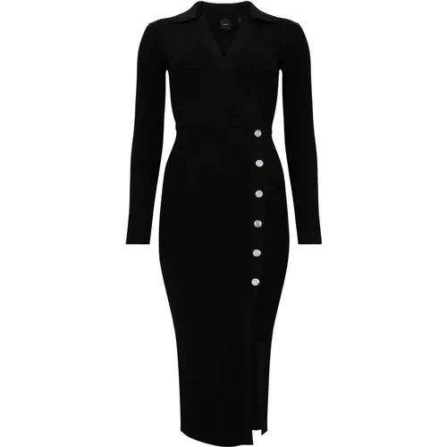 Elegantes Schwarzes Kleid , Damen, Größe: M - pinko - Modalova