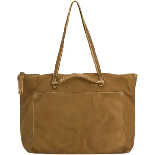 Martina,Handgefertigte Leder-Tote-Tasche,Handgemachte Leder-Tote-Tasche - Malababa - Modalova