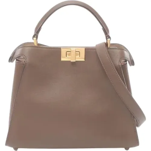 Pre-owned Leather fendi-bags , female, Sizes: ONE SIZE - Fendi Vintage - Modalova