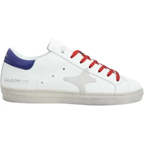 White Sneakers , male, Sizes: 10 UK, 8 UK, 6 UK, 11 UK - Ama Brand - Modalova