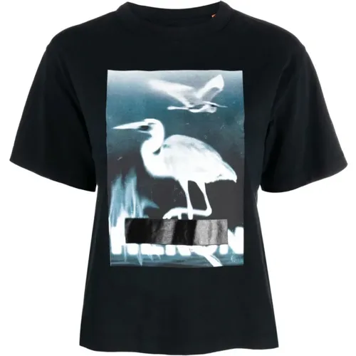 Logo T-Shirt , female, Sizes: M, XS, S - Heron Preston - Modalova