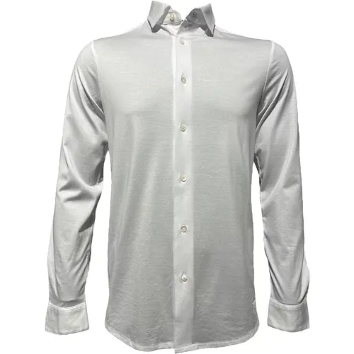 Luxury Noos Shirt with Embossed Eagle , male, Sizes: S, 2XL, XL, L - Emporio Armani - Modalova