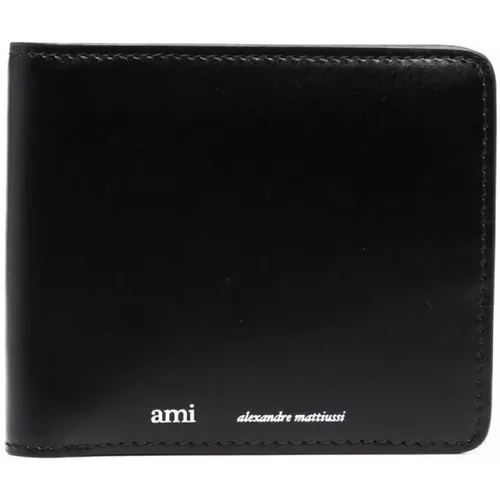 Stylish Wallet , male, Sizes: ONE SIZE - Ami Paris - Modalova