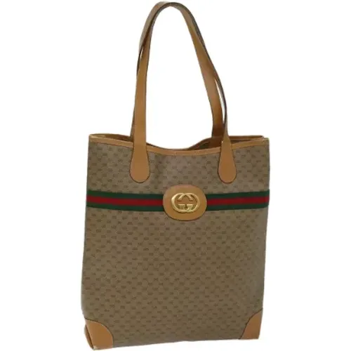 Pre-owned Leather totes , female, Sizes: ONE SIZE - Gucci Vintage - Modalova