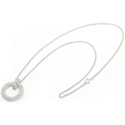 Pre-owned White Gold necklaces , female, Sizes: ONE SIZE - Tiffany & Co. Pre-owned - Modalova