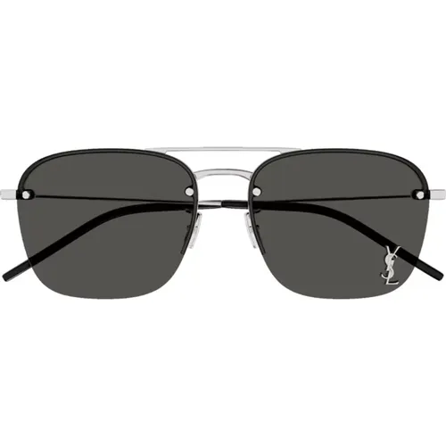 SL 309 M Sonnenbrille - Metallrahmen Griff - Saint Laurent - Modalova
