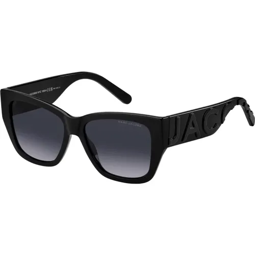 Grey Shaded Sunglasses , female, Sizes: 55 MM - Marc Jacobs - Modalova