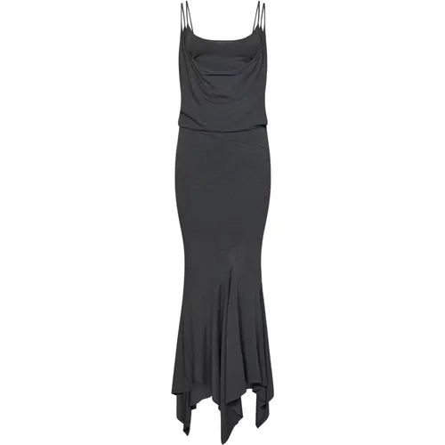 Womens Clothing Dress Grey Ss24 , female, Sizes: M - The Attico - Modalova