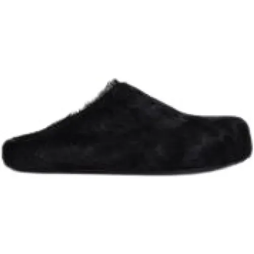 Fussbett sabot slippers in calf , female, Sizes: 12 UK, 11 UK, 9 UK, 10 UK, 8 UK, 7 UK - Marni - Modalova