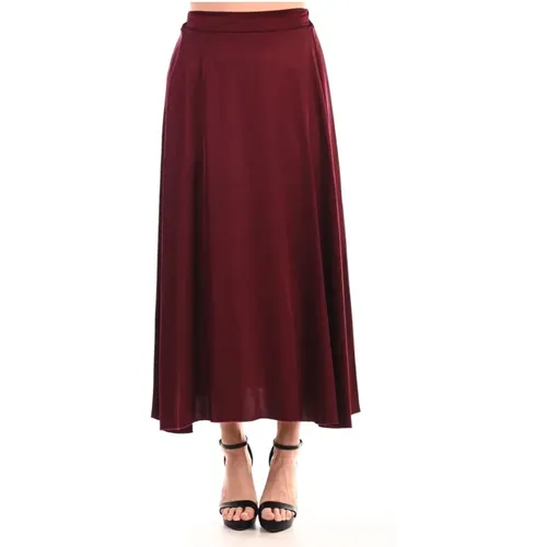 Flared Maxi Skirt , female, Sizes: XS - Dixie - Modalova