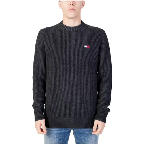 Mens Cotton Sweater , male, Sizes: L - Tommy Jeans - Modalova