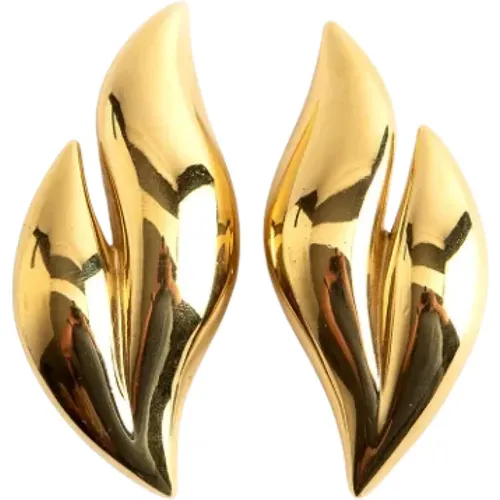 Pre-owned Gold Metal Earrings , female, Sizes: ONE SIZE - Givenchy Pre-owned - Modalova