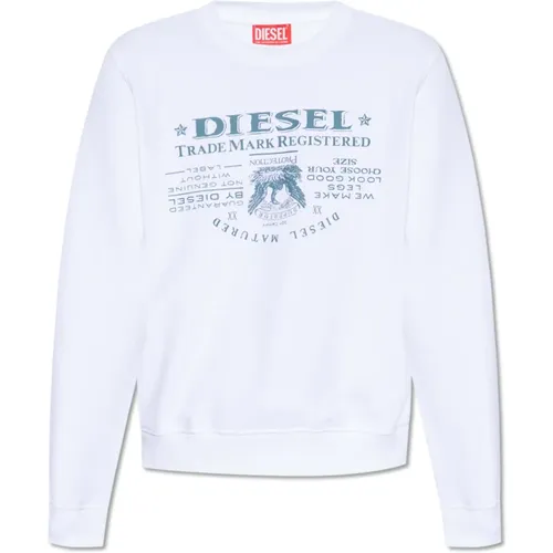 ‘S-Ginn-L2’ sweatshirt , Herren, Größe: XL - Diesel - Modalova