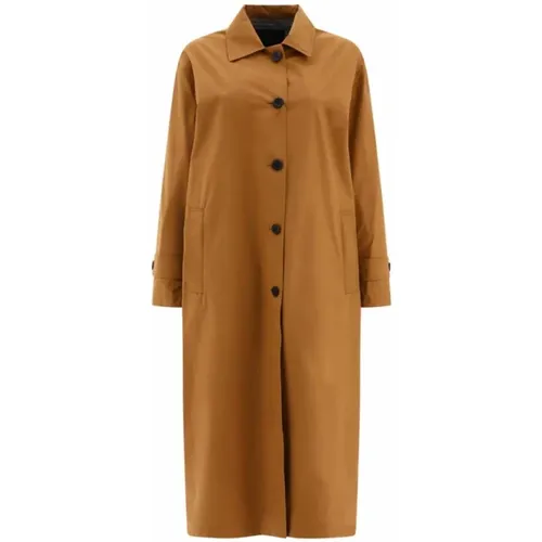 Single-Breasted Coats , female, Sizes: XS - Herno - Modalova