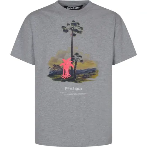 Urbaner Regenwald T-Shirt , Herren, Größe: L - Palm Angels - Modalova