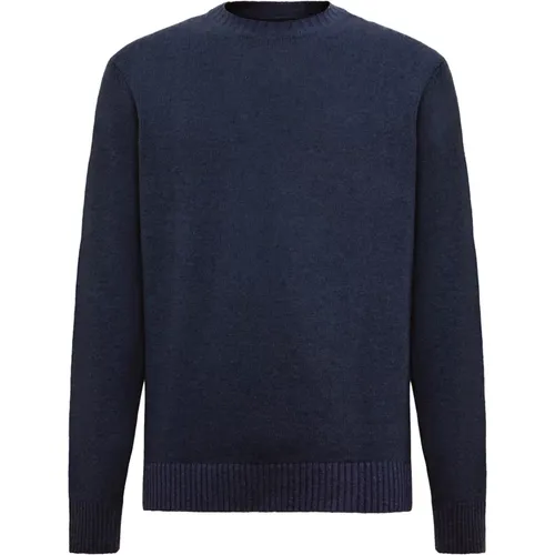 Cashmere Blend Crew Neck Jumper - Boggi Milano - Modalova