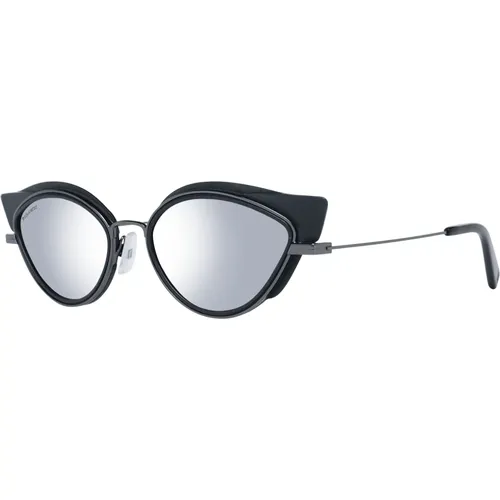 Schwarze Damen Sonnenbrille, Stilvolles Modell , Damen, Größe: ONE Size - Dsquared2 - Modalova