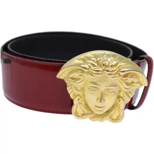 Pre-owned Leather belts , female, Sizes: ONE SIZE - Versace Pre-owned - Modalova