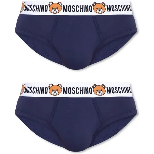 Zweierpack Unterhosen , Herren, Größe: 2XL - Moschino - Modalova